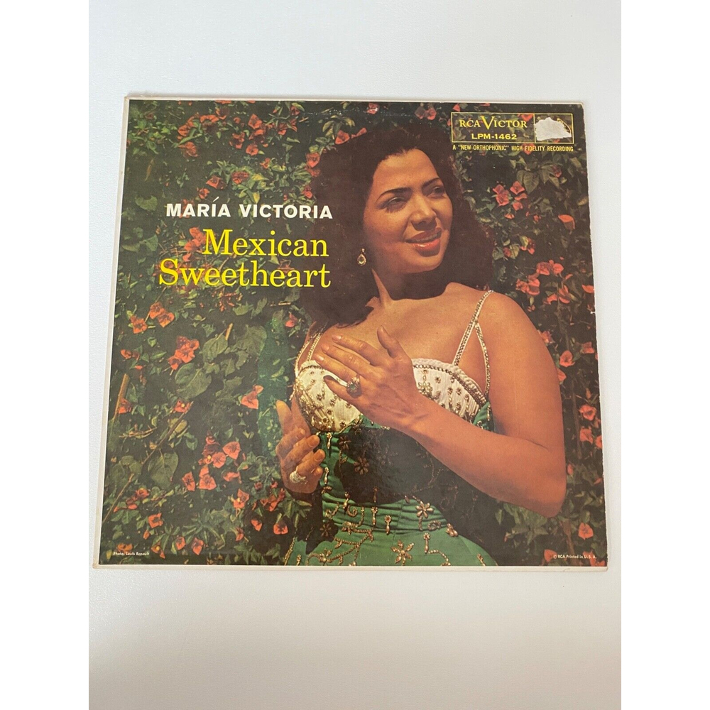 Maria Victoria Mexican Sweetheart 1957 LP RCA Victor LPM-1462 MONO EX Vinyl